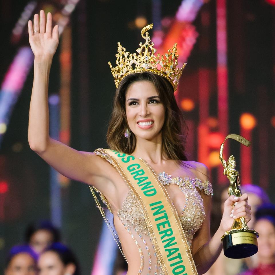 Maria Jose Lora wins the title of Miss Grand International 2017
