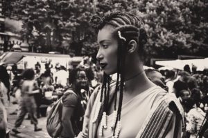 A Afropunk, le look fait partie intégrante du show! Paris 2017 © Jean-Michel Tébah-Kiah